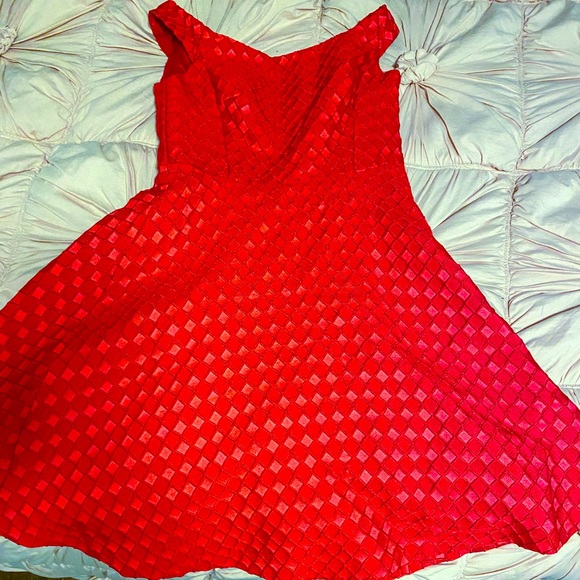 Anthropologie Moulinette Soeurs Red Minette Dress - Picture 2 of 3